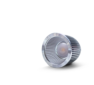 Eine Nahaufnahme des Constaled RGBW LED-Spots 31345